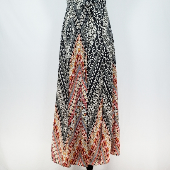 Fire Los Angeles Aztec Print Maxi Dress - Picture 6 of 10
